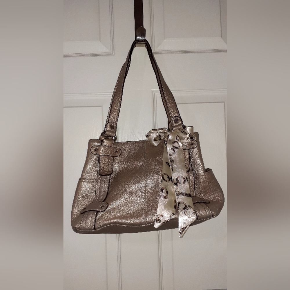 Tignanello Copper-like Handbag - Picture 9 of 13